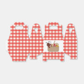 Fun Picnic-draagtas voor draagtas Bedankdoosjes (Uitgevouwen)