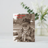 Fun Pigeons Birds Man Retirement Party Uitnodiging (Staand voorkant)