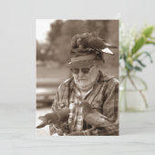 Fun Pigeons Roost Man Retirement Party Uitnodiging (Staand voorkant)