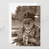 Fun Pigeons Roost Man Retirement Party Uitnodiging (Voorkant / Achterkant)