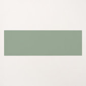 Fun Pilates First Champagne Later Green Workout Yogamat (Achterkant (horizontaal))