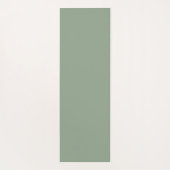 Fun Pilates First Champagne Later Green Workout Yogamat (Achterkant)