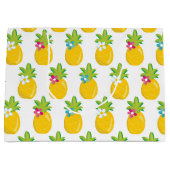 Fun Pineappel party's grote cadeautas (Voorkant)