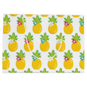 Fun Pineappel party's grote cadeautas (Achterkant)