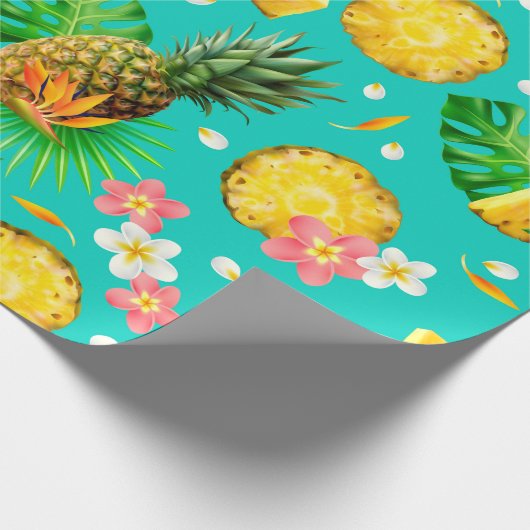 Fun Pineapple Cadeaupapier (Hoek)