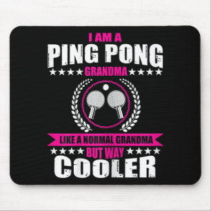 Fun Ping Pong Grandma Quote Table Tennis Sport Wom Muismat