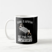 Fun Ping Pong Player Table Tennis Gift Koffiemok (Links)