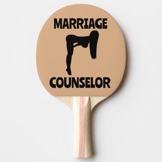 FUN PINGPONGBATJE VOOR VROUW MET KERST  (Voorkant)