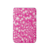 Fun PINK Abstract inktpatroon Super Splash Badmat (Voorkant Verticaal)