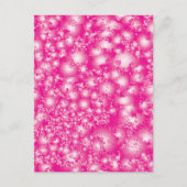 Fun PINK Abstract inktpatroon Super Splash Briefkaart (Voorkant)