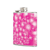 Fun PINK Abstract inktpatroon Super Splash Heupfles (Links)