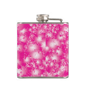 Fun PINK Abstract inktpatroon Super Splash Heupfles (Achterkant)