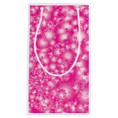 Fun PINK Abstract inktpatroon Super Splash Klein Cadeauzakje (Voorkant)