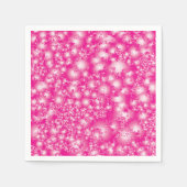 Fun PINK Abstract inktpatroon Super Splash Servet (Voorkant)