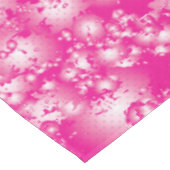 Fun PINK Abstract inktpatroon Super Splash Tafelkleed (Gekanteld)