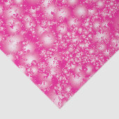 Fun PINK Abstract inktpatroon Super Splash Tissuepapier (Detail)