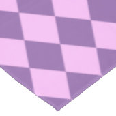 Fun Pink en Orchid Paars Harlequin Design Tafelkleed (Gekanteld)