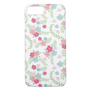 Fun Pink Floral Case-Mate iPhone Case