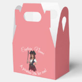 Fun Pink Girl Pirate Bedankdoosjes (Geopend)