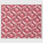 Fun Pink Gumballs & Candy Canes Cadeaupapier (Vlak)