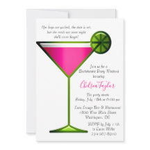 Fun Pink Martini Cocktail Hour Bachelorette Party