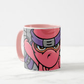 Fun Pink Ninja Mok (Voorkant links)