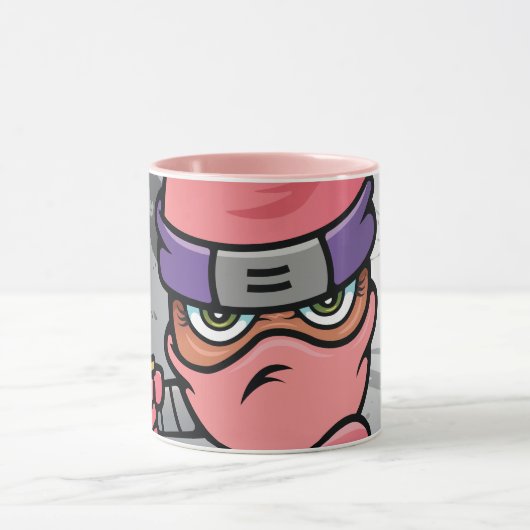 Fun Pink Ninja Mok (Midden)