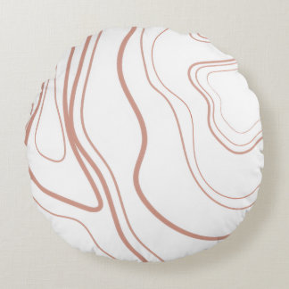 Fun Pink Pillow Rond Kussen