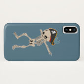 Fun Pirate Dance Halloween Skeleton Dab Case-Mate iPhone Case (Achterkant (horizontaal))