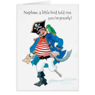 Fun Pirate en Parrot komen goed voor Nephew