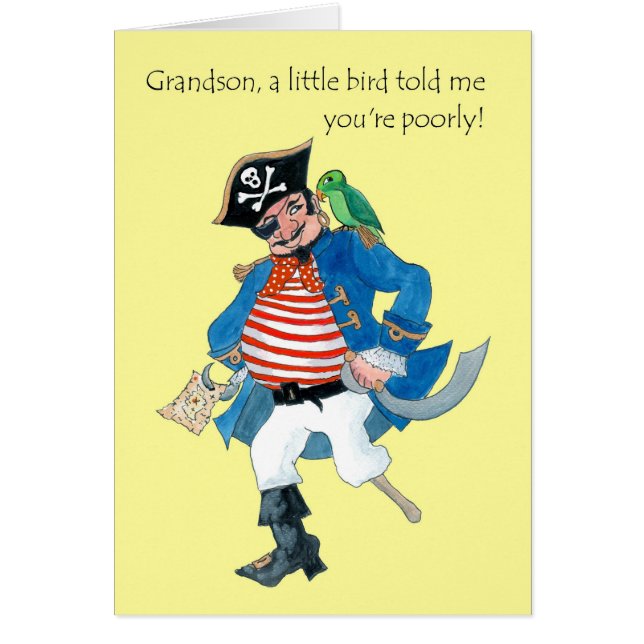 Fun Pirate en Parrot krijgen het goed voor kleinzo (Voorkant)