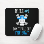 Fun Pirate Rules Herfsten niet van de boot Mannen  Muismat (Met muis)