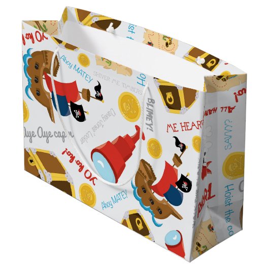 Fun Pirate ship Patroondepot Groot Cadeauzakje (Achterkant Gekanteld)
