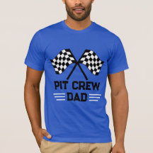 Fun Pit Crew Dad Matching Family