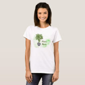 Fun Plant Mam Quote Houseplant Monstera T-shirt (Voorkant volledig)