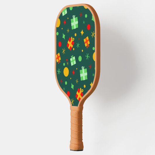 Fun Play-kerstpatroon Pickleball Paddle (Links)