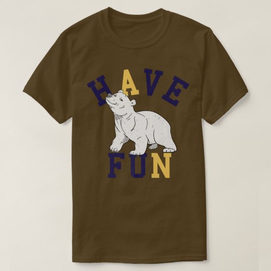 Fun Polar Beer Premium T-shirt (Design voorkant)