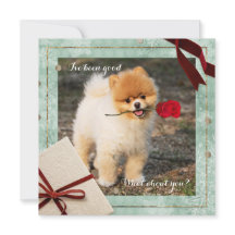 Fun Pommeren Kerstmis Ik ben een goede Kaart voor 