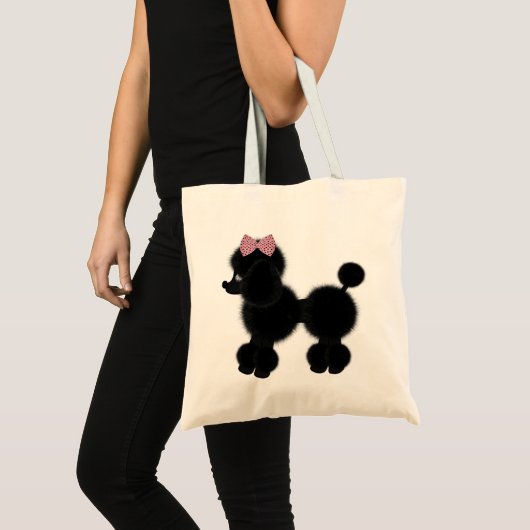 Fun Poodle Bag Tote Bag (Voorkant (product))