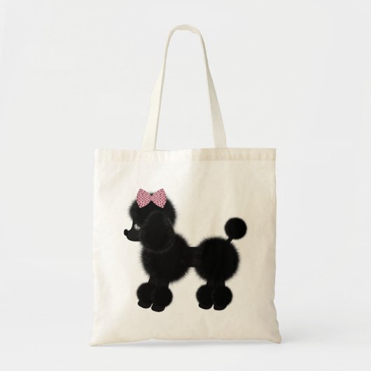 Fun Poodle Bag Tote Bag (Voorkant)