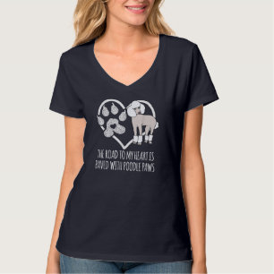 Fun Poodle Hondenliefhebber Gifts Women Cute Meme T-shirt