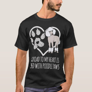Fun Poodle Hondenliefhebber Gifts Women Cute Meme T-shirt