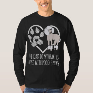 Fun Poodle Hondenliefhebber Gifts Women Cute Meme T-shirt