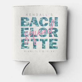 Fun Pool and Tropical Bachelorette Squad Theme Blikjeskoeler