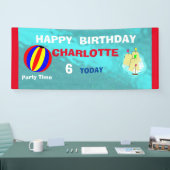 Fun Pool Beach Swim Party - Gepersonaliseerd Spandoek (Beurs)