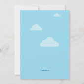 Fun Pool Party Invitation Kaart (Achterkant)