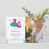  Fun Pool Party-uitnodigingen voor kinderen Kaart (Staand voorkant)