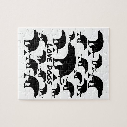 Fun Pooping Dog Legpuzzel (Horizontaal)