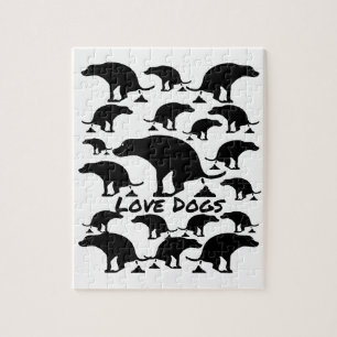 Fun Pooping Dog Legpuzzel
