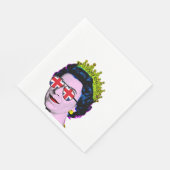 Fun Pop art modern HM Queen Napkins Servet (Hoek)